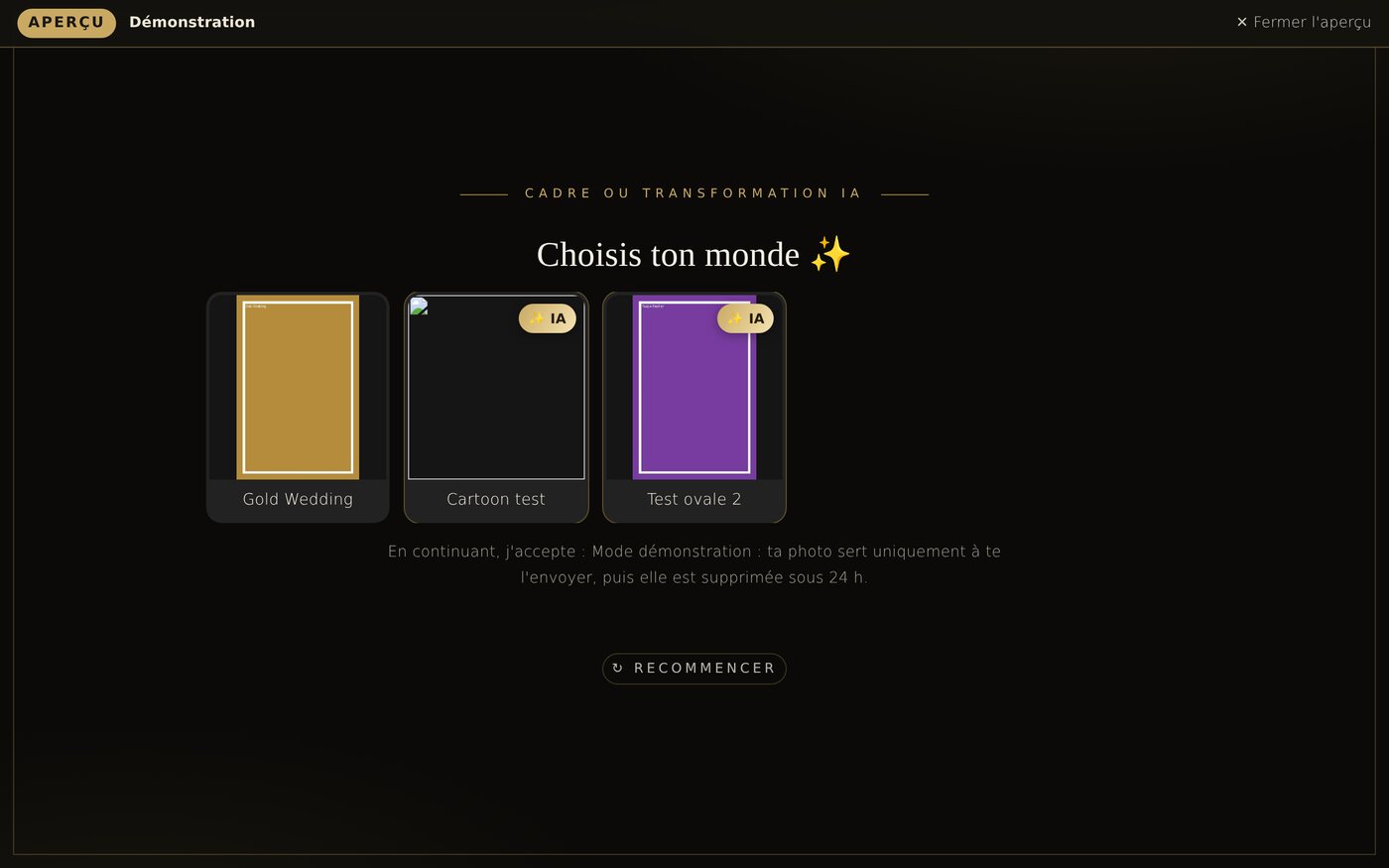 Choose a collection