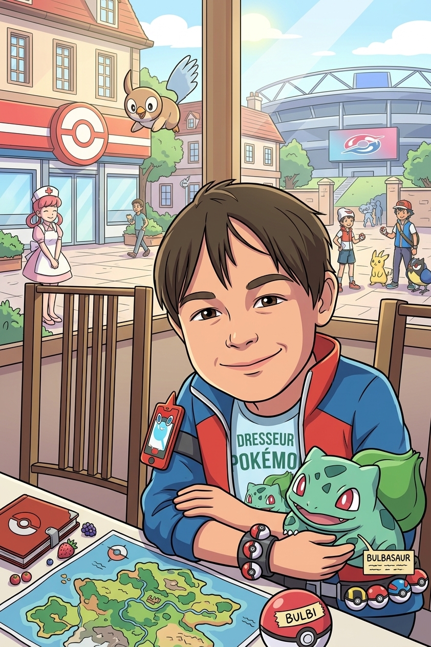 Transformation example: Pokemon draw
