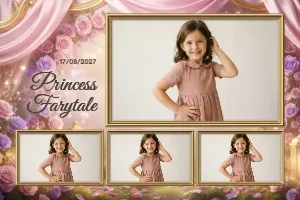 Floral Princess Enchanted Garden
