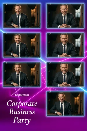 Neon Corporate Lounge