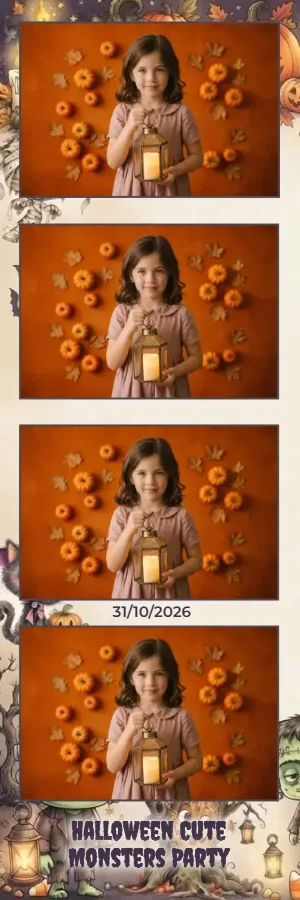 Kleine Zaubermonster Halloween