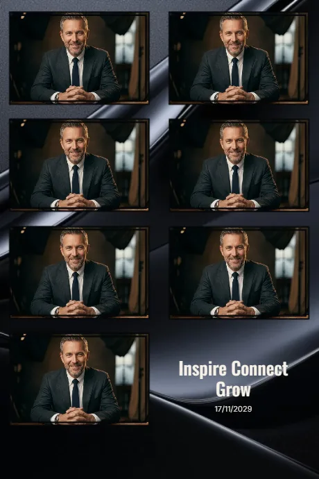 Sleek Corporate Synergy — 4×6 Portrait 6