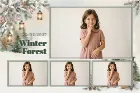 Snowy Forest Animals
