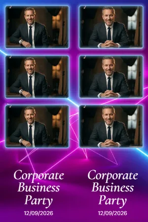 Neon Corporate Lounge