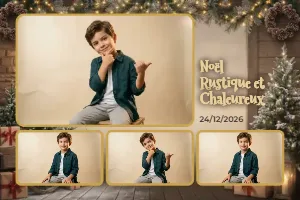 Rustikale Weihnachtsmagie