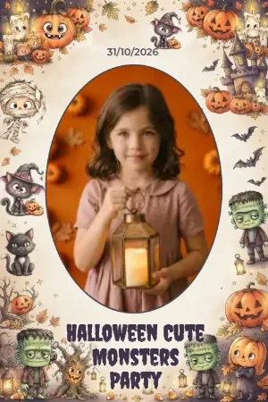 Kleine Zaubermonster Halloween