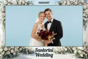Eleganță în Santorini