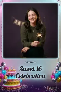 Glossy Sweet 16 Celebration