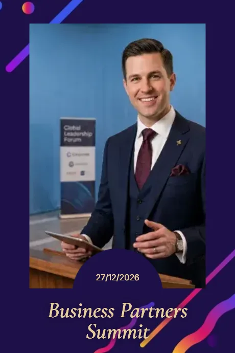 Modern Executive Gala — 4×6 Portrait 4