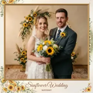 Rustic Sunflower Wedding