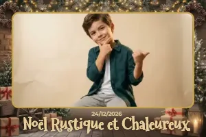 Rustikale Weihnachtsmagie