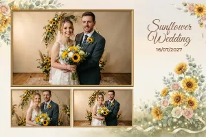 Rustic Sunflower Wedding