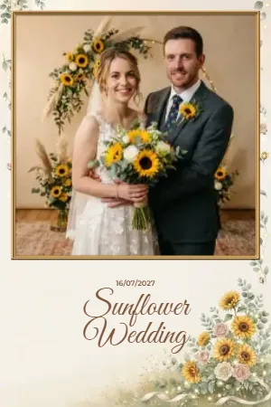 Rustic Sunflower Wedding
