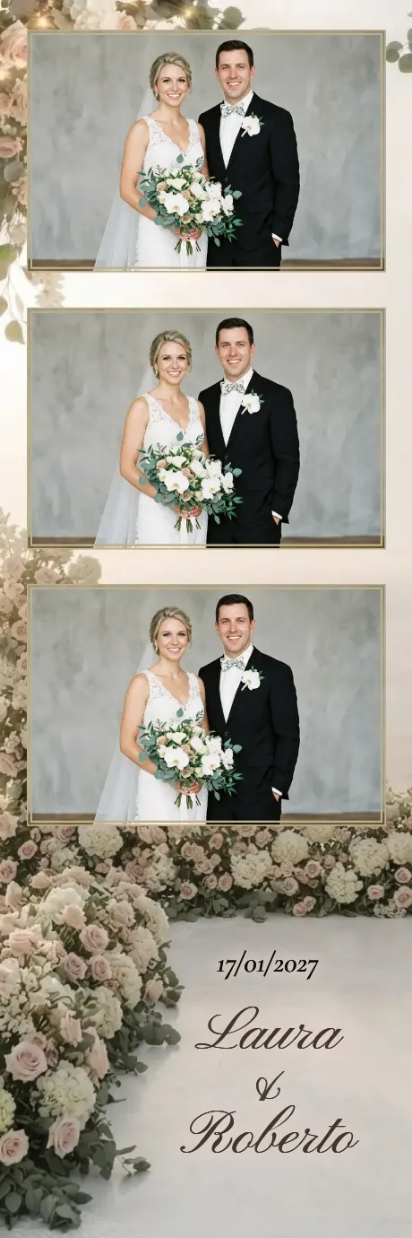 Cliffside Floral Wedding Elegance — Bande 2×6