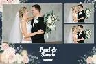Navy & Blush Floral Romance