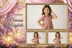 Floral Princess Enchanted Garden