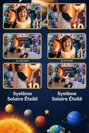 Système Solaire Étoilé
