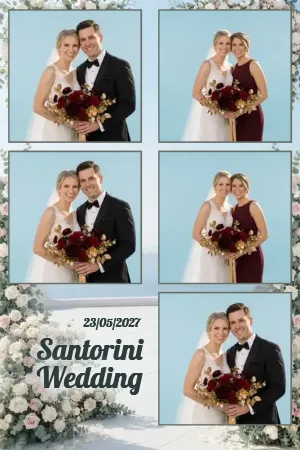 Eleganță în Santorini