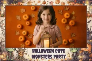 Kleine Zaubermonster Halloween