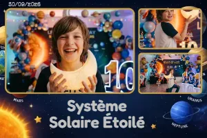 Système Solaire Étoilé