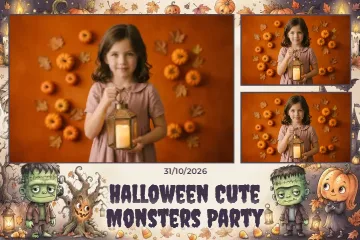 Kleine Zaubermonster Halloween