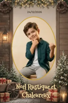 Rustikale Weihnachtsmagie