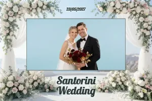 Eleganță în Santorini