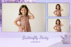 紫の蝶のワンダーランド