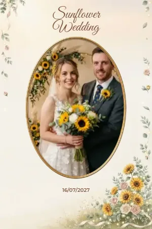 Rustic Sunflower Wedding