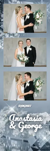 Kristall Glamour Hochzeit