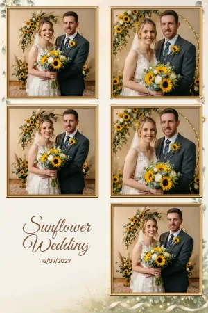 Rustic Sunflower Wedding