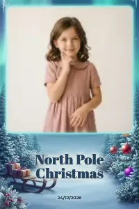 North Pole Aurora Christmas