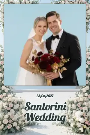 Eleganță în Santorini