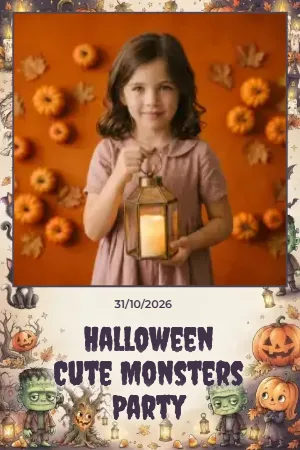 Kleine Zaubermonster Halloween